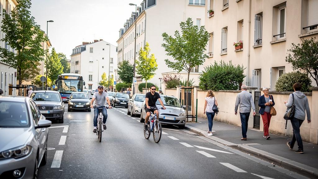 Enjeux de la Rue de Paris, du Quartier Sud et du Haut Pommereau : circulation, nuisances e