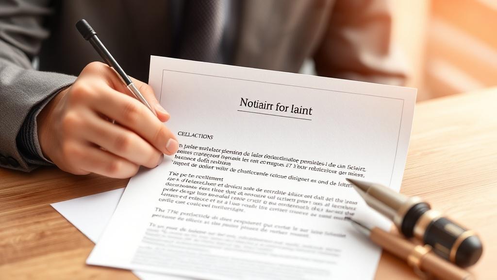 Formule de politesse pour un notaire : les bons exemples pour ne plus jamais hésiter